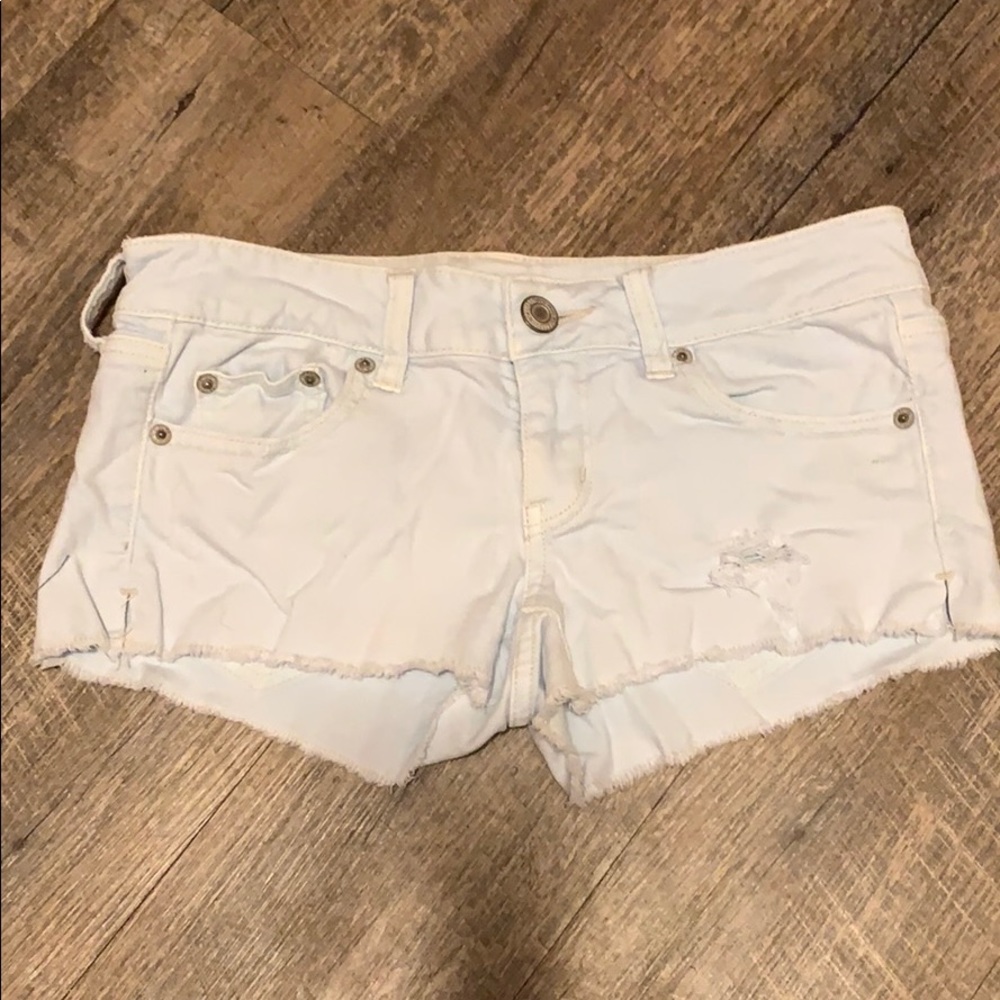 American Eagle light blue shorts